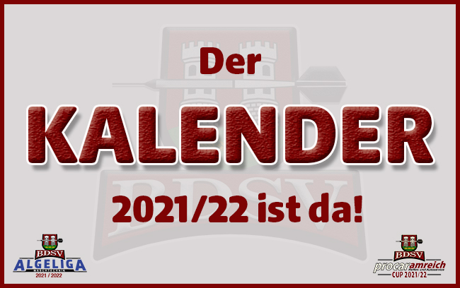 BDSV Kalender Saison 2021/22
