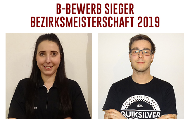 Auch diesen B-Bewerb muss man mal gewinnen!