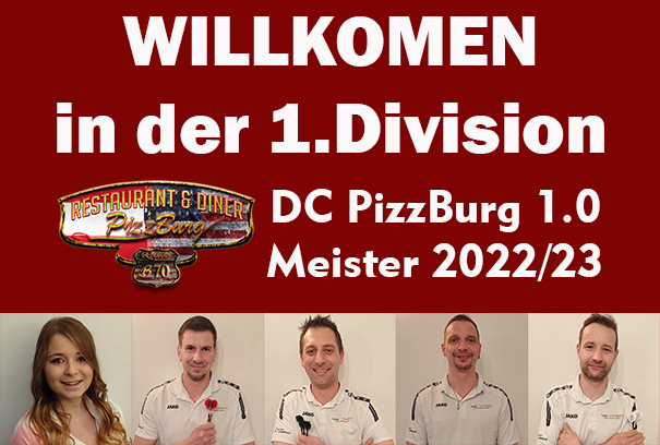 DC PizzBurg 1.0 Meister in der 2.Division