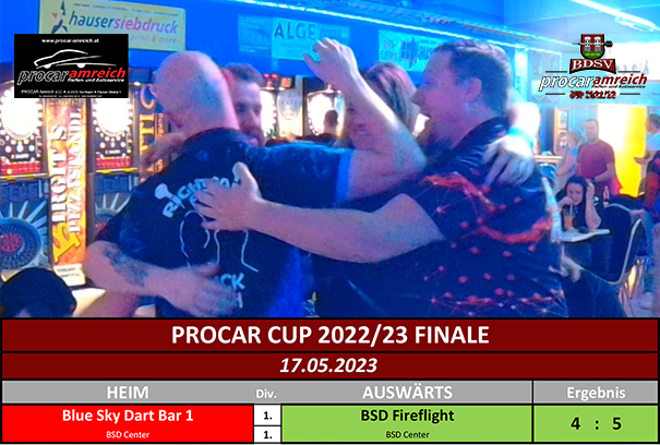 BSD Fireflight gewinnt den PROCAR Cup 2022/23