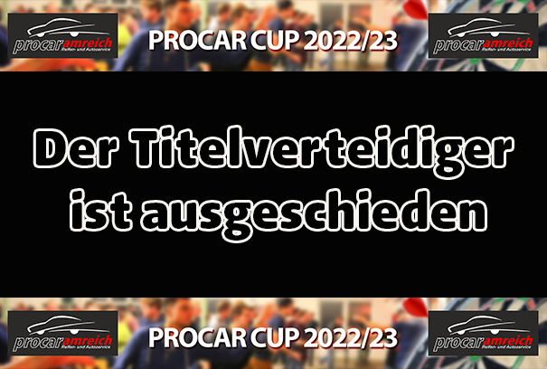 Überraschung im PROCAR Cup