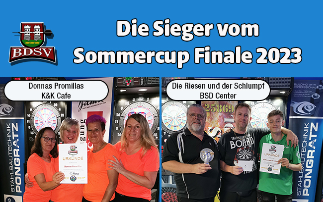 Überraschungssieger beim BDSV Sommercup Finale 2023