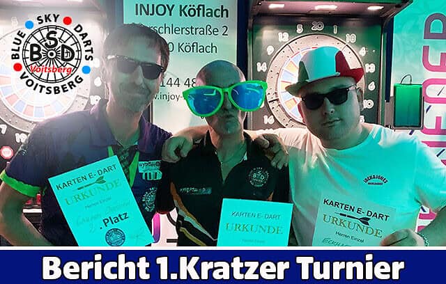 Jessy und Roland siegen beim 1.Kratzer Turnier