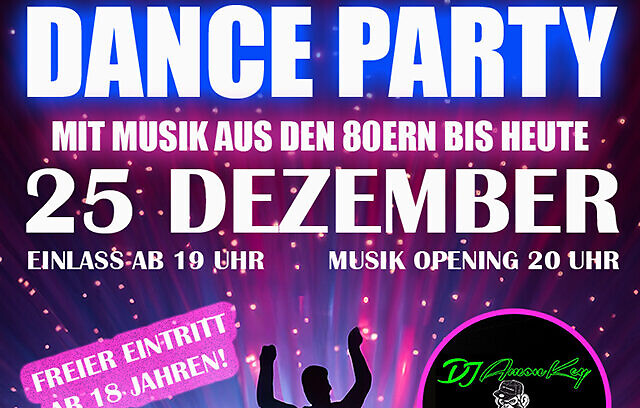 Dance Party Abend im BSD Center