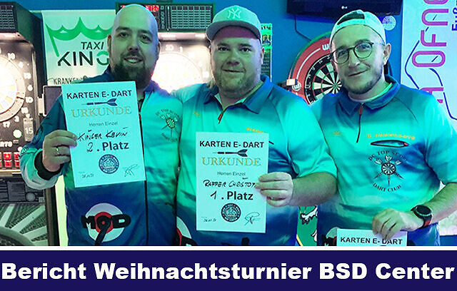 Die Nummer 1 opferte sich – BSD Center Weihnachtsturnier
