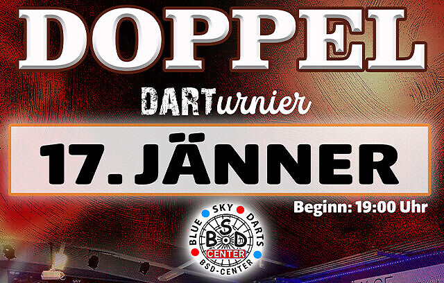 Einladung Doppel Dart Turnier