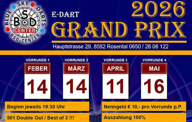 Einladung BSD Grand Prix 2026