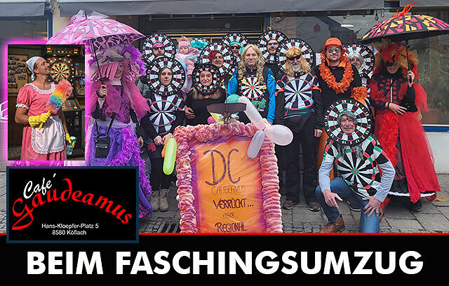 Wenn Dartscheiben plötzlich laufen können