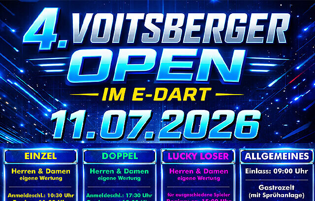 Einladung 4. Voitberger Open