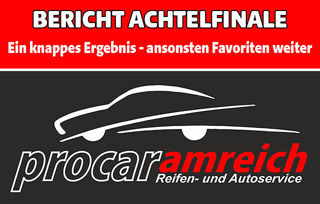 PROCAR Cup Achtelfinal Ergebnisse – es wird spannend