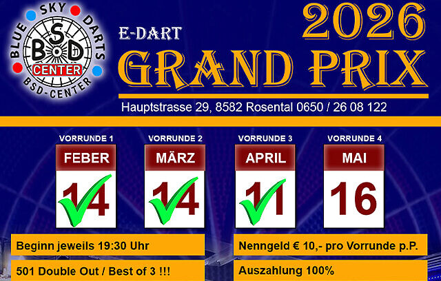 Einladung BSD Grand Prix 2026