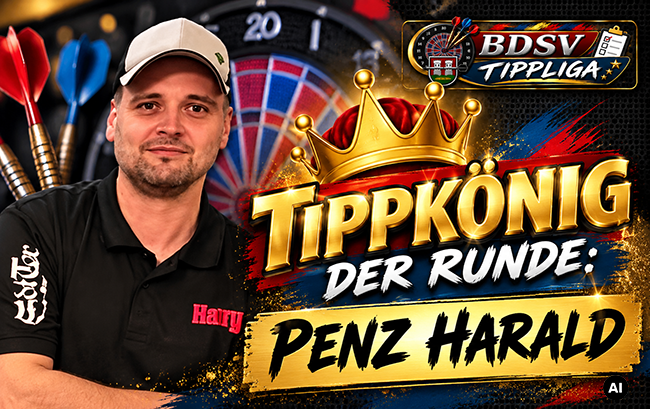 Penz Harry ist der Tippkönig der Runde 3