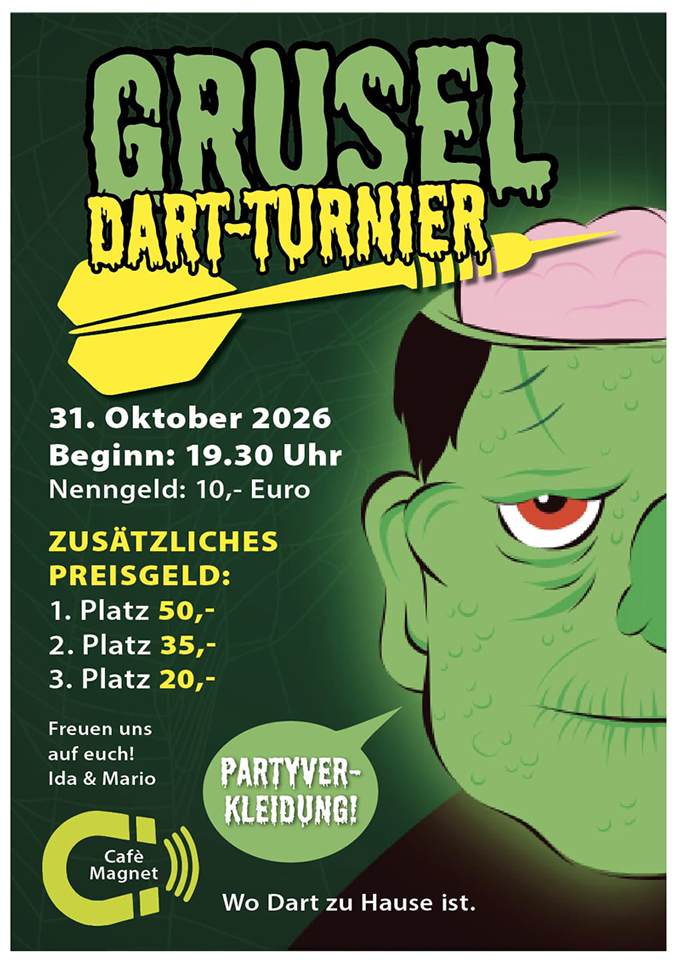 Gruselturnier Cafe Magnet