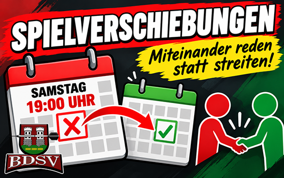 Spielverschiebungen – Miteinander reden statt streiten!